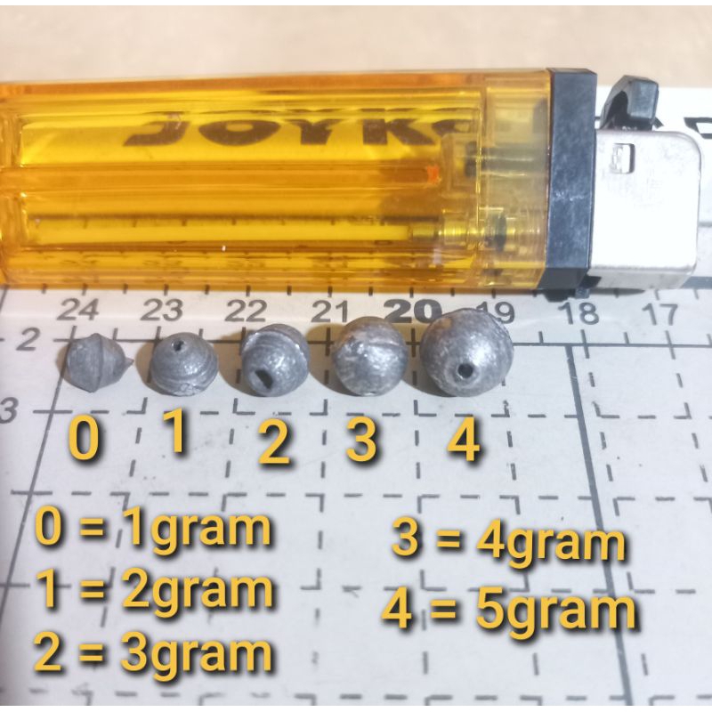 Timah Mancing / Timah Lada Timah Jagung, Timah Lada