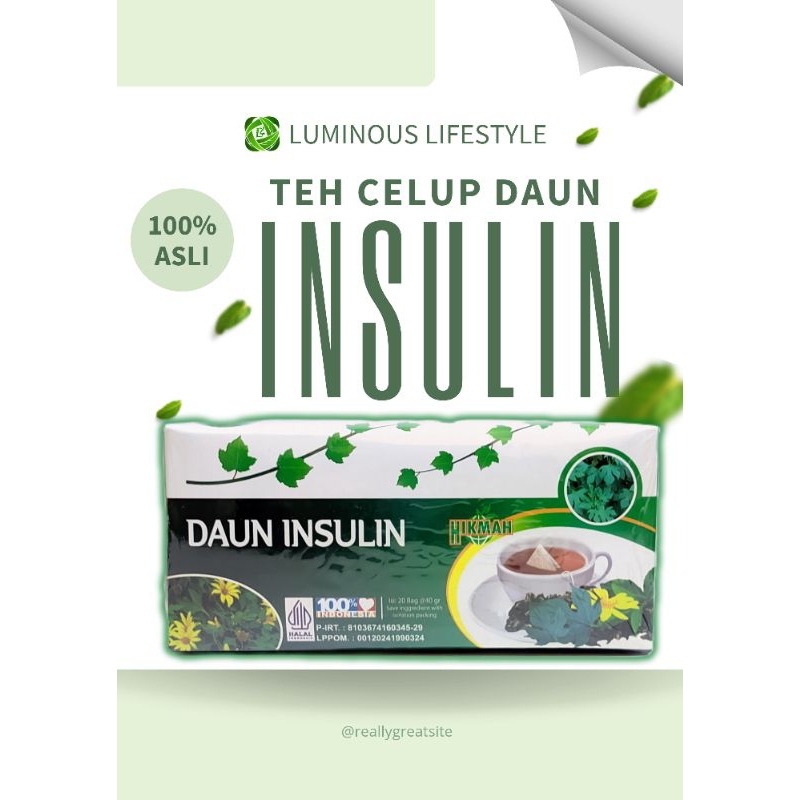 

Teh celup daun insulin