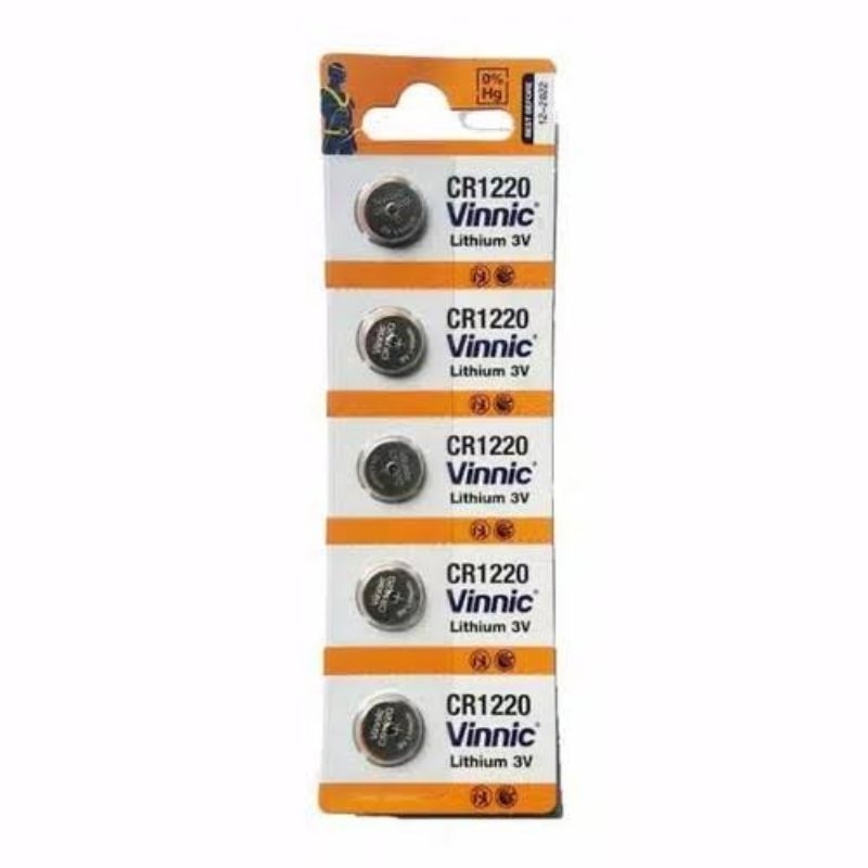 Baterai Vinnic Original cr1220 sr69 AG1 AG3 ag4 ag5 ag6 ag10 ag13