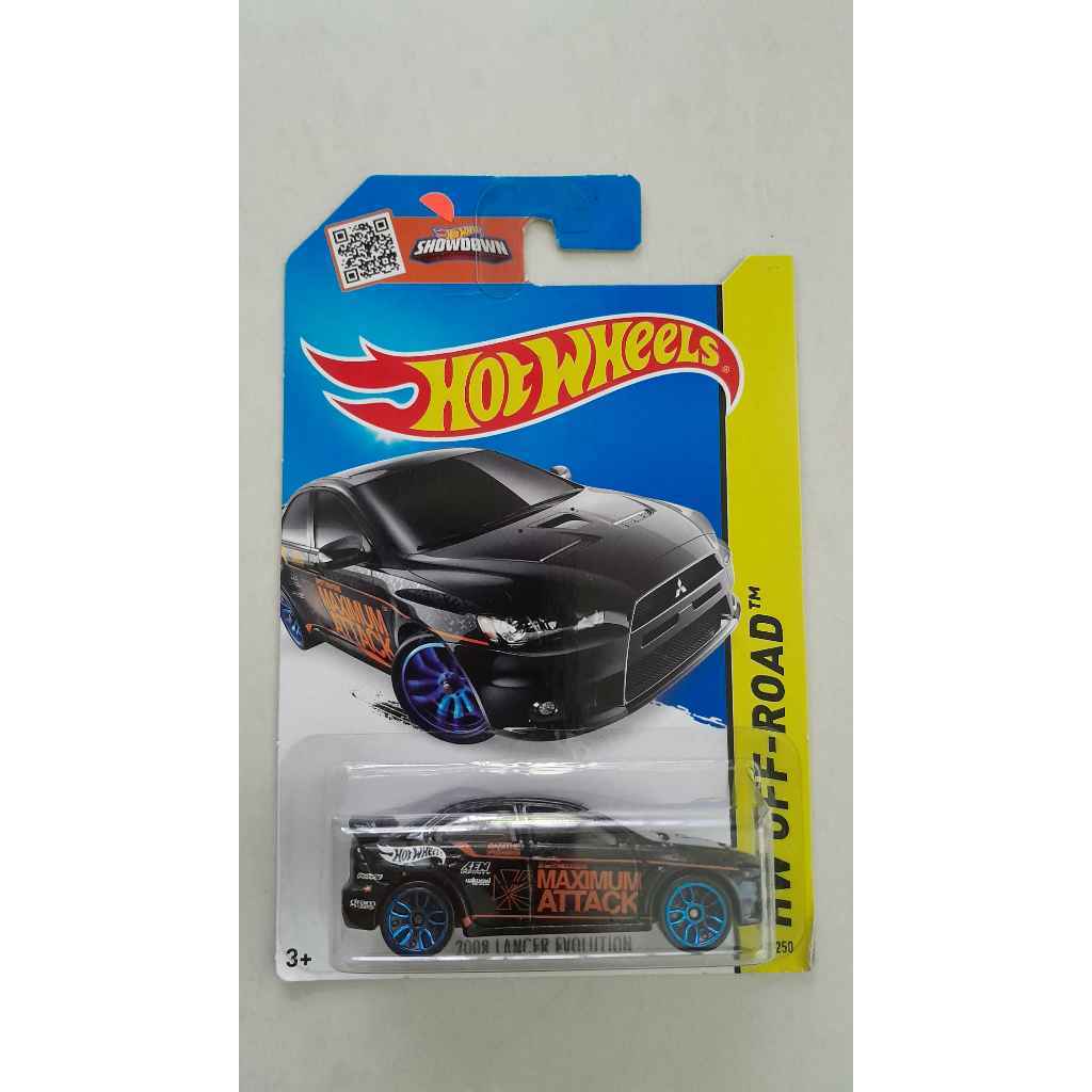 Mainan Mobil Diecast Hot Wheels '08 Mitsubishi Lancer Evolution