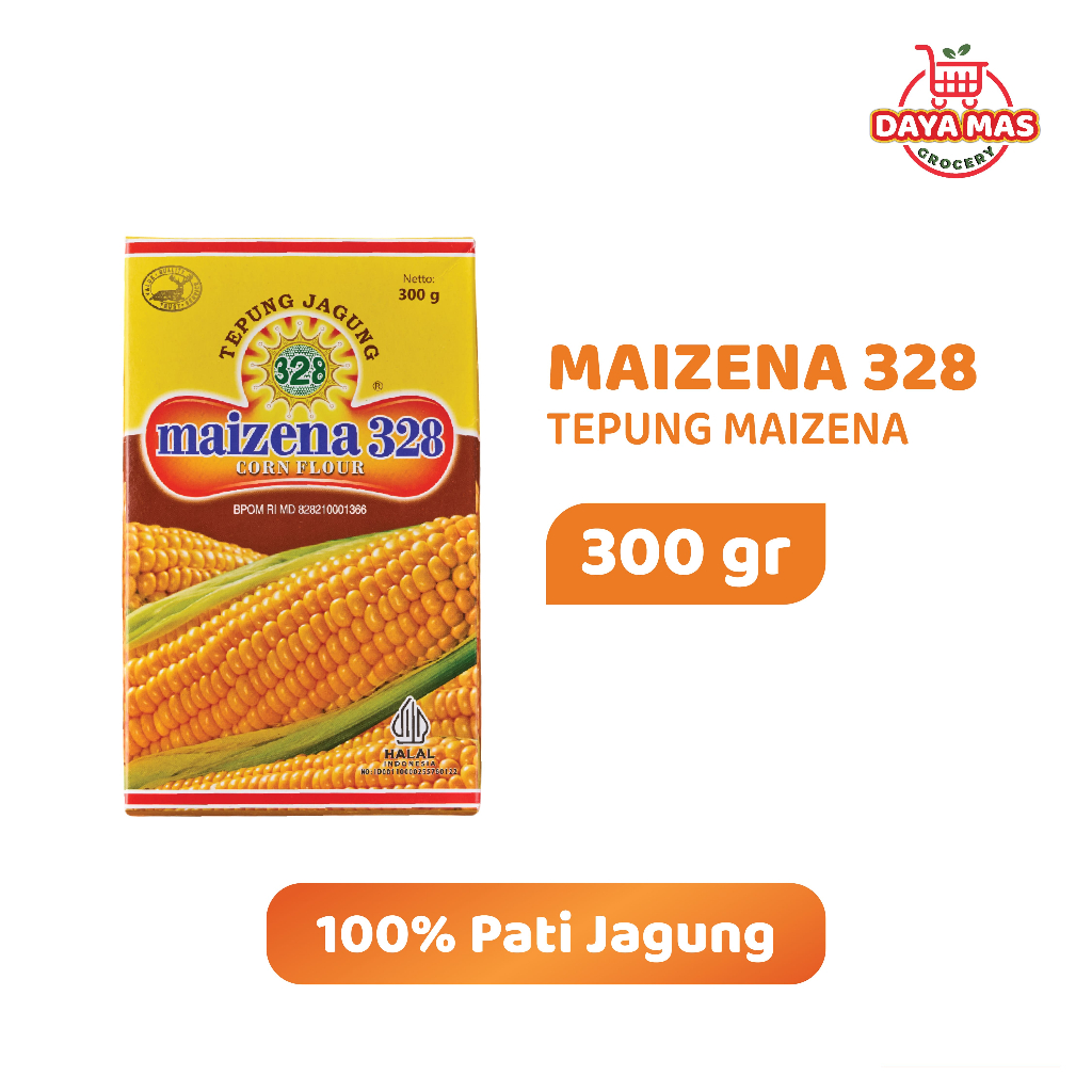 

Maizena 328 | Tepung Jagung | Pati Jagung Uk 300 Gr