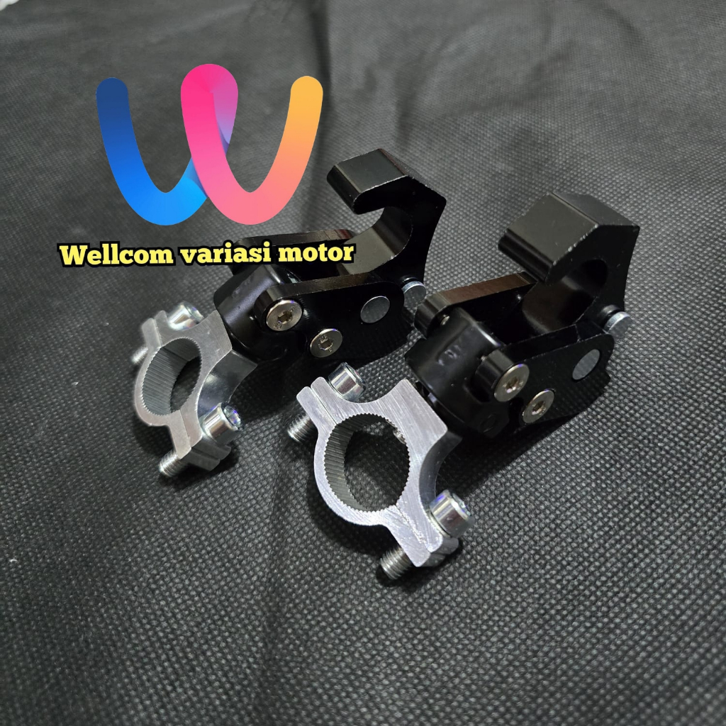 gantungan hook barang di stang honda pcx 150 adv 150 pcx 160 kleman stang gantungan pcx
