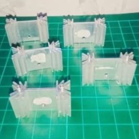 headsink Hs pendingin kecil transistor pcs