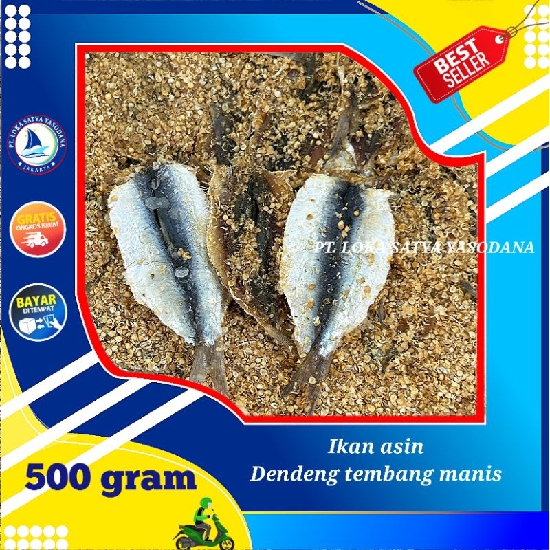 

ikan asin dendeng tembang manis 500gram