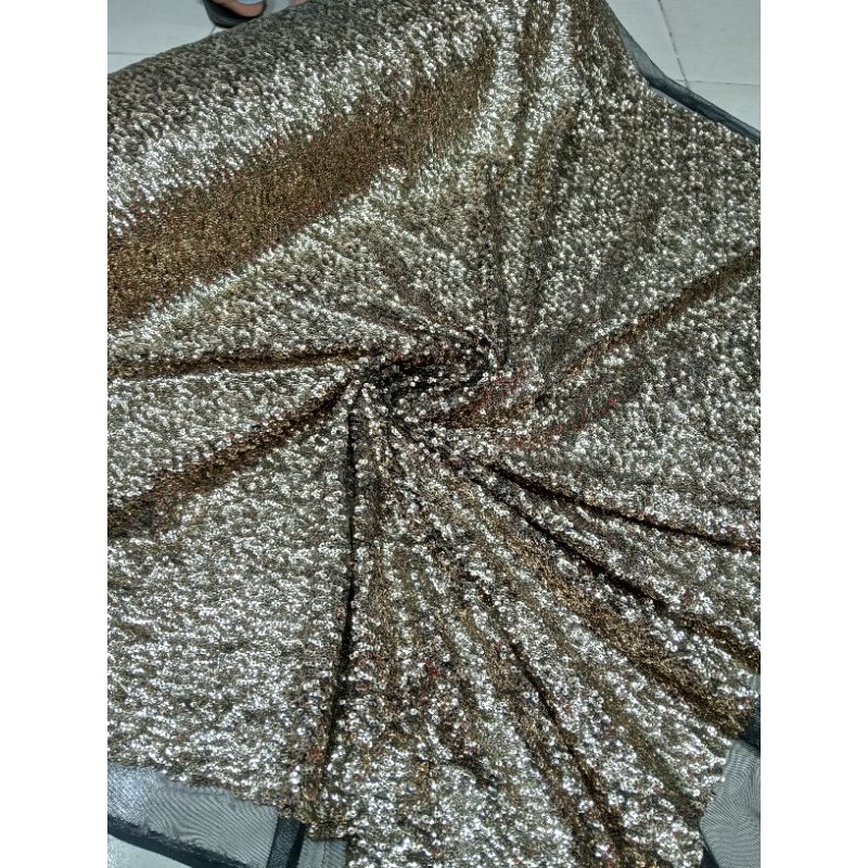BAHAN KAIN TILE SQUIN SERIBU PAYET SQUIN PAYET PIRINGAN