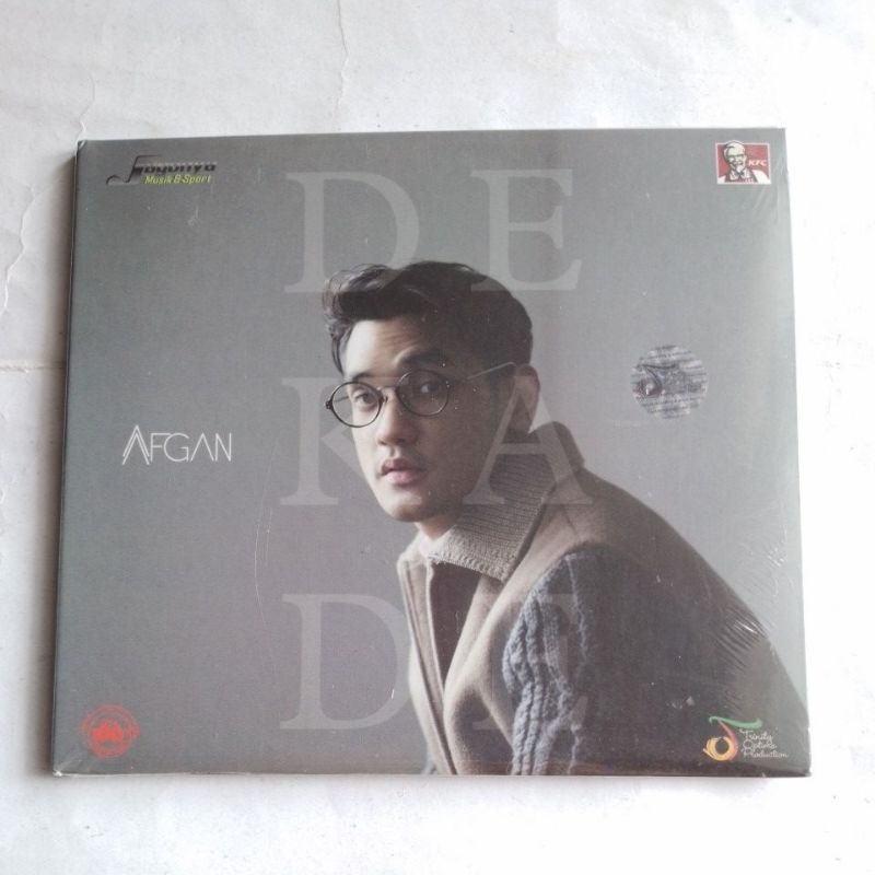 kaset cd audio lagu afgan dekade ( baru )