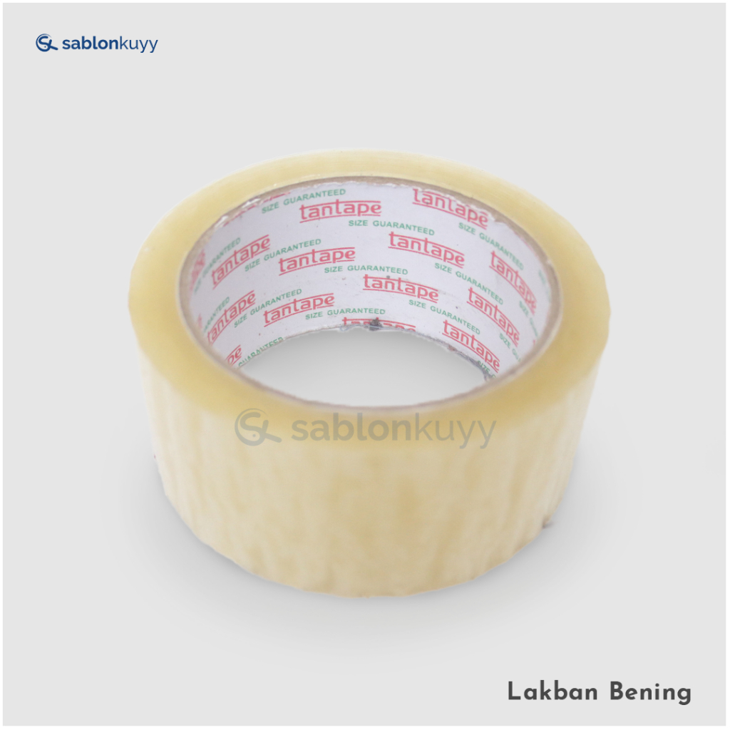 

Selotip Lakban Bening Tantape 90Yard 48mm