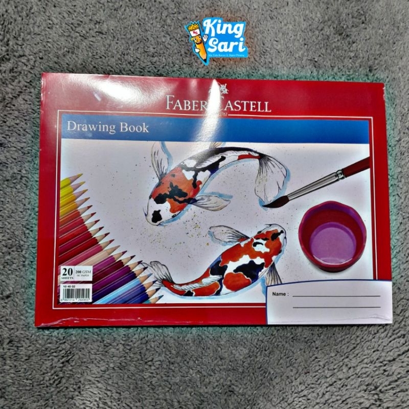 

DRAWING BOOK FABER CASTELL A4/BUKU GAMBAR FABER CASTELL A4/KING SARI MART PENATIH/KING SARI MART ABIANSEMAL/TOKO ATK TERMURAH DI DENPASAR BALI/DRAWING BOOK TERMURAH/SKETCH BOOK FABER CASTELL A4 ISI 20 LEMBAR 200 GSM/BC PAPER/SKETCH BOOK