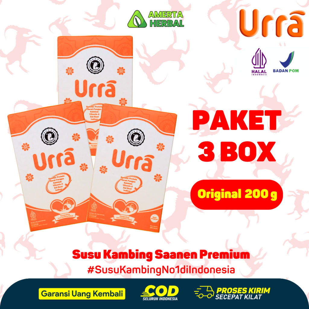 

PAKET 3 BOX SUSU KAMBING URRA ORIGINAL