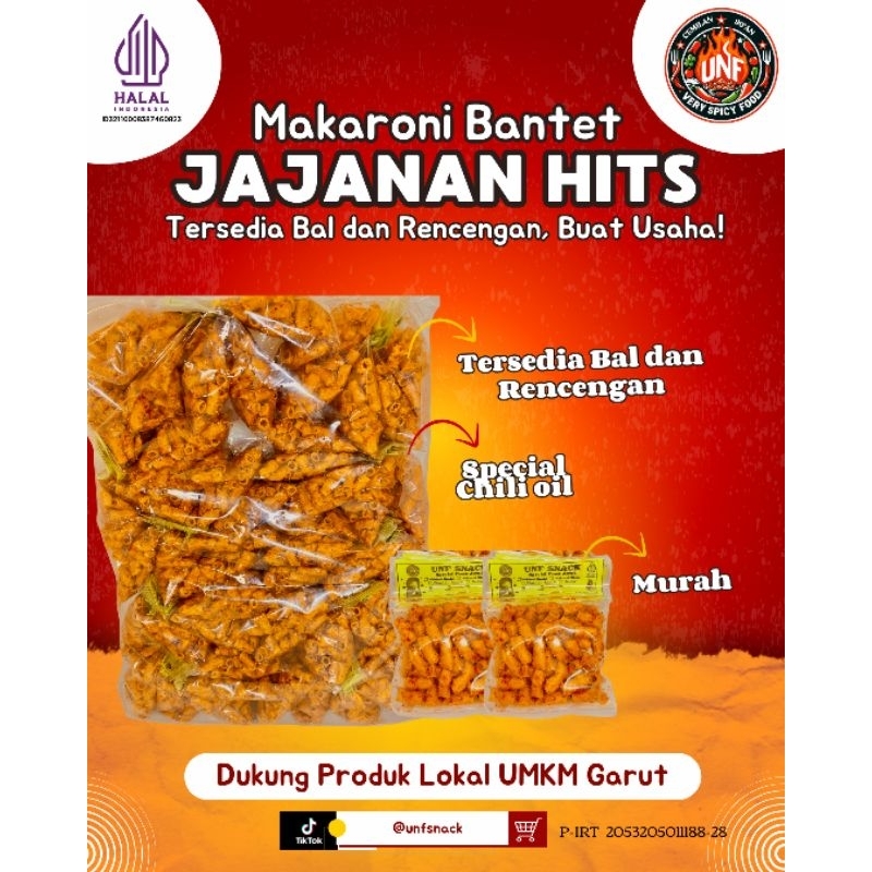 

Makroni Bantet/Makroni Bantet tasik/Makroni pedas kering/Makroni murah /Unfsnack