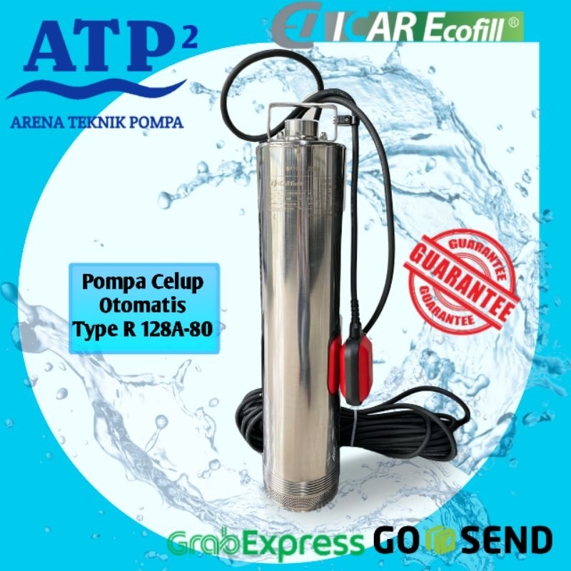 Icar Ecofill R 128-80 Pompa Submersible Pompa Celup Otomatis