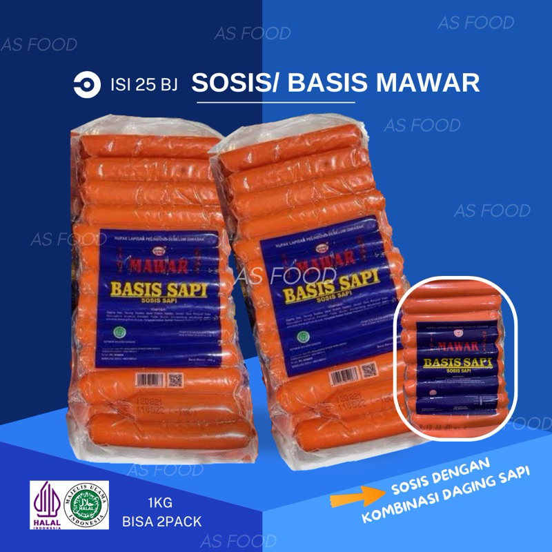

SOSIS SAPI MAWAR/ BASIS MAWAR ISI 25Bj