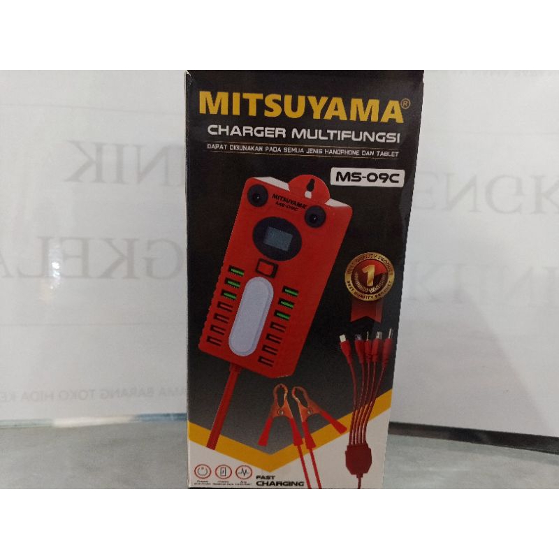 Charger Hp dari Arus Aki / Casan Hp dari Aki 12V/24V - Mitsuyama MS-09C