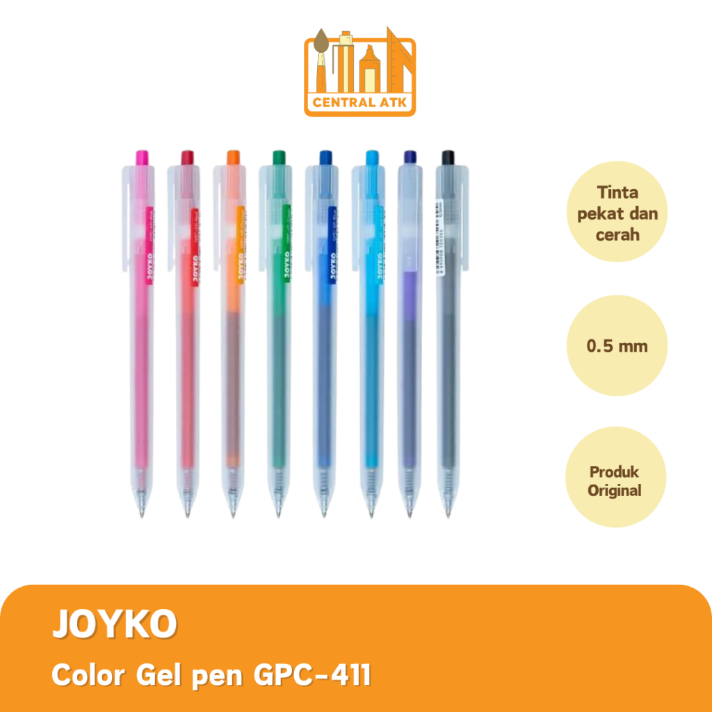 

PULPEN / BOLPEN | BOLPOINT JOYKO GPC-411 (1 PCS) MURAH