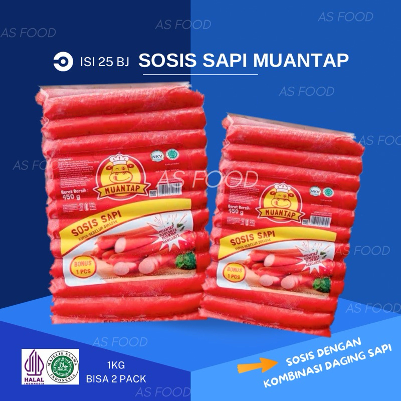 

SOSIS SAPI MUANTAP ISI 25Bj Sosis Enak Mantap & Nikmat