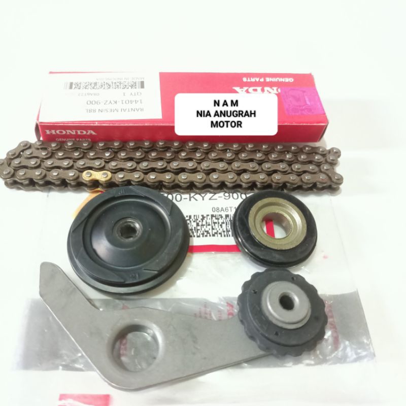 rante keteng+roll keteng KYZ Supra x 125 helmon injeksi Supra x 125 helmin karbu