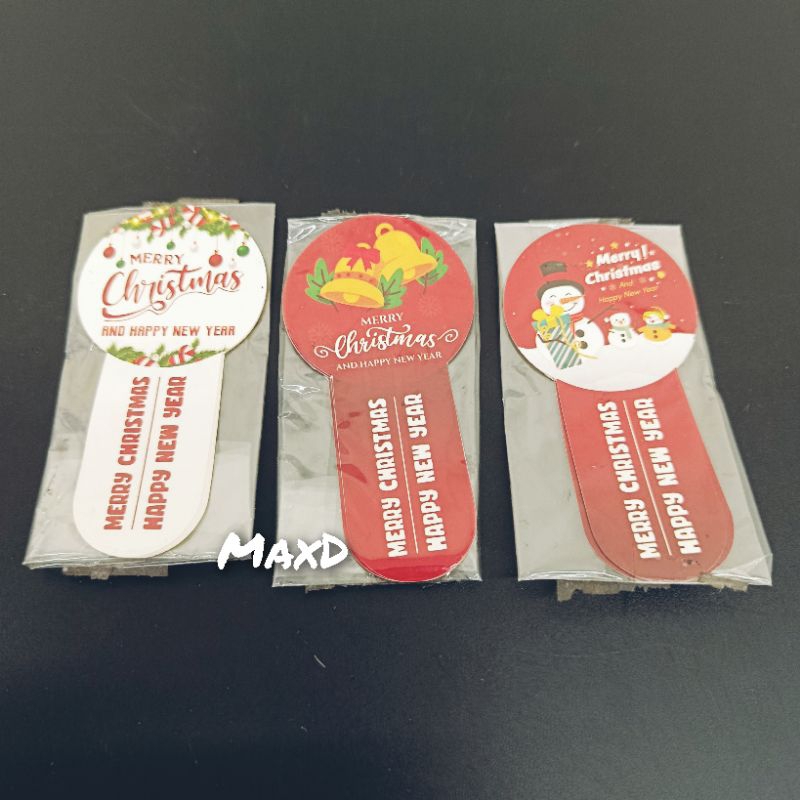 

Stiker Natal Merry Christmas Segel 10×5cm 5Pcs