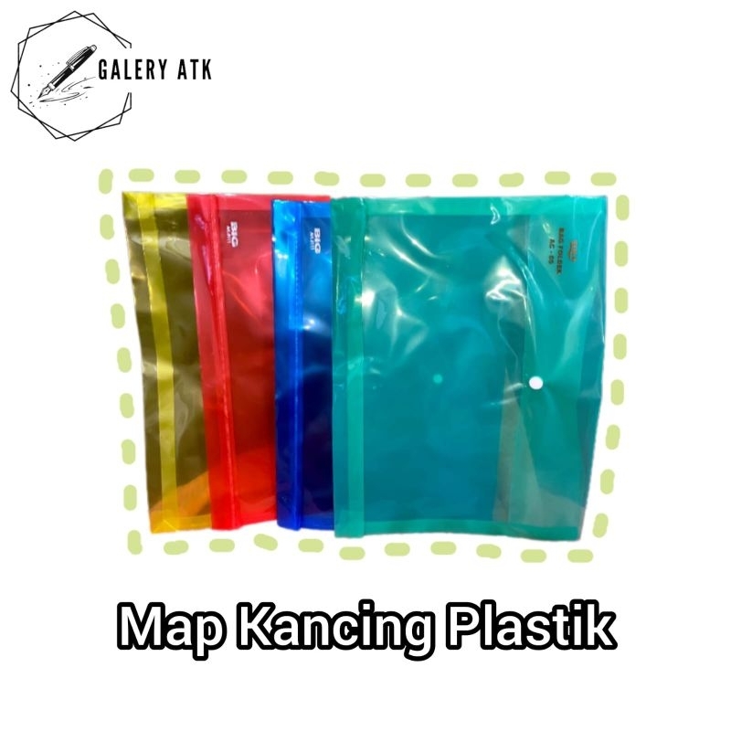 Map Kancing Plastik | Map Amplop Plastik