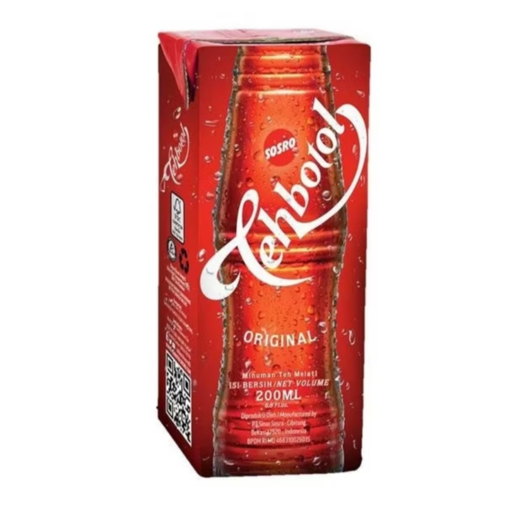 

Sosro Teh Botol Kotak Tpk 200 Ml