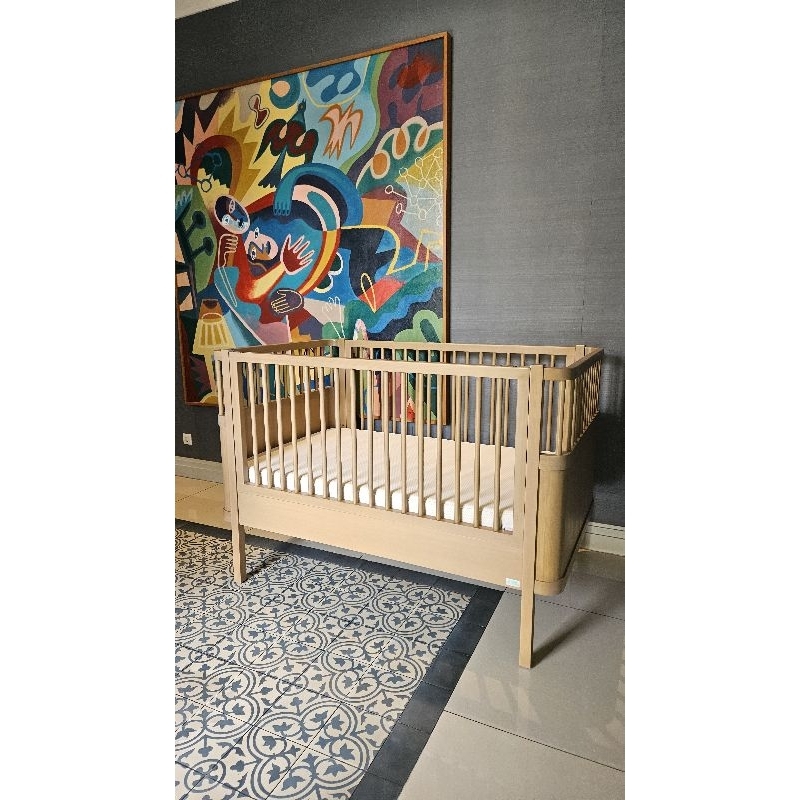 Box Boks Tempat Tidur Baby Bayi Anak Kayu Crib Rovega Preloved