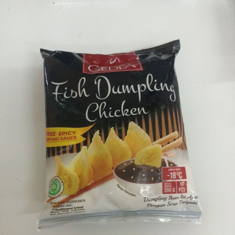 

Fish dumpling chicken/200gr