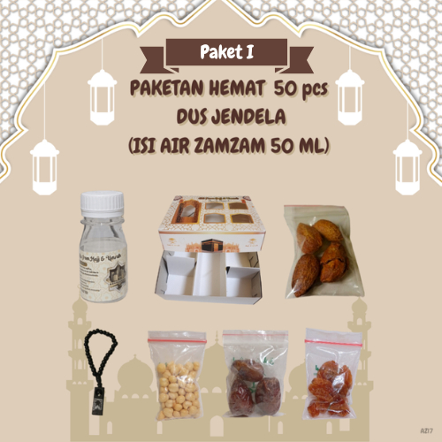 

paketan hemat tasbih+almond jendela untuk oleh oleh haji dan umroh 50 pcs (air zam zam 50 ml)