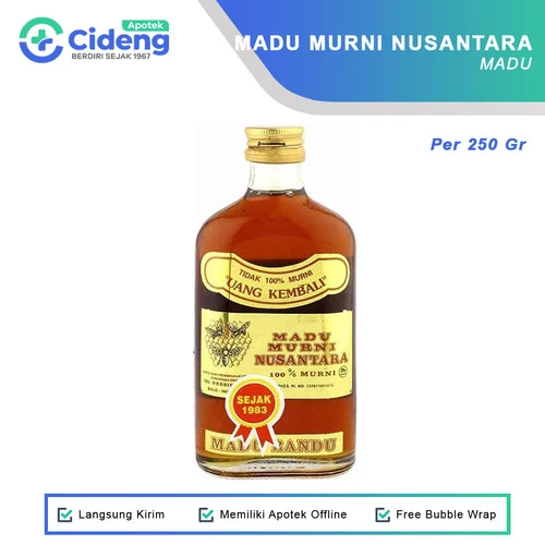 

MADU MURNI NUSANTARA 250 ml / 650 ml