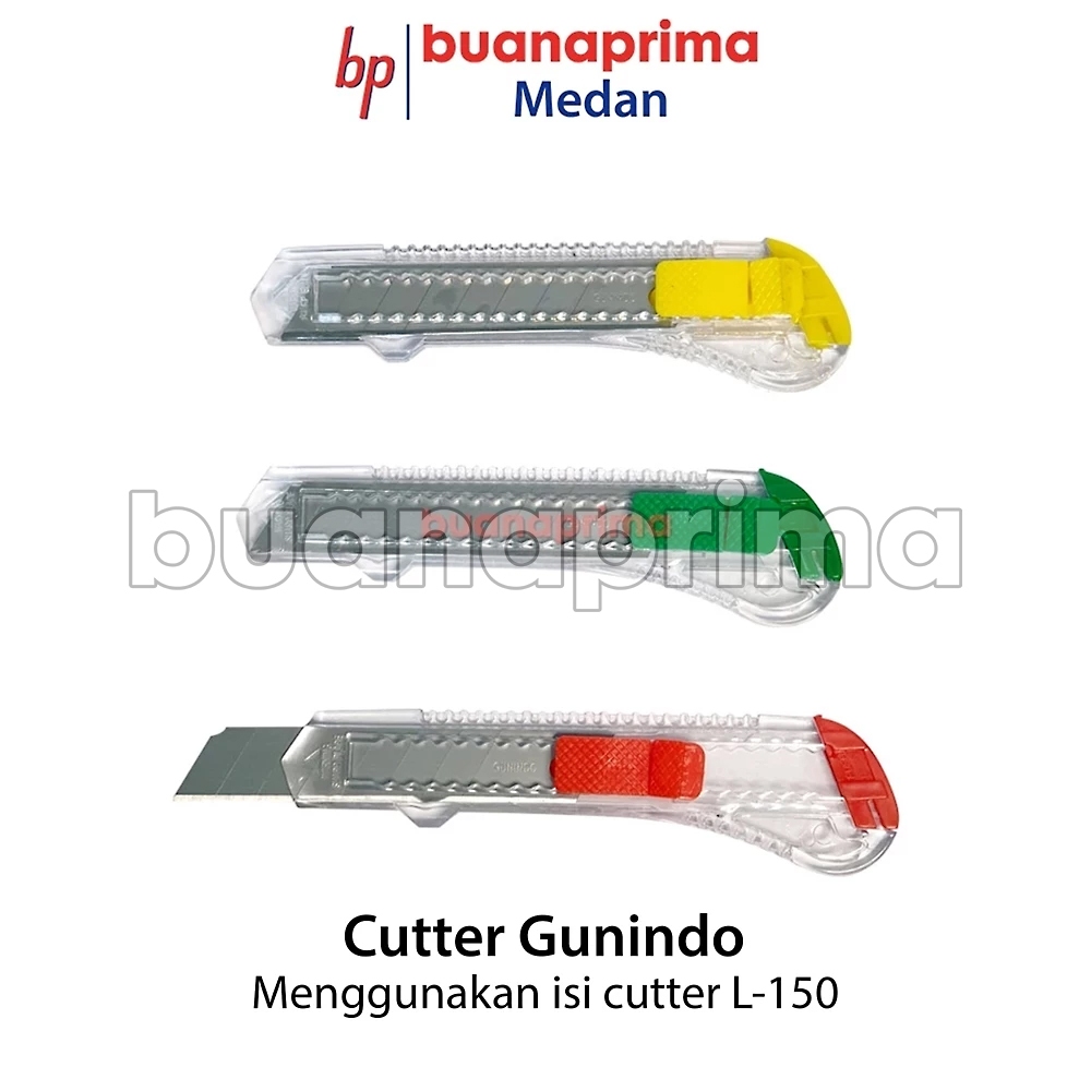

CUTTER GUNINDO BESAR A-18 Pisau Transparan Pemotong Kertas