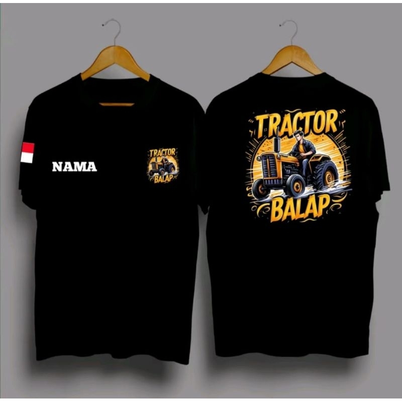 KAOS LENGAN PENDEK TEMA TRACOR BALAP