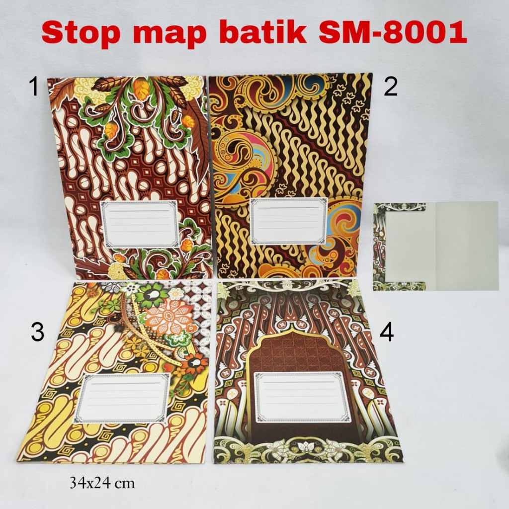 

SOS Map Kertas Batik/Stopmap (10pc) / Map File / Map Kertas RB9