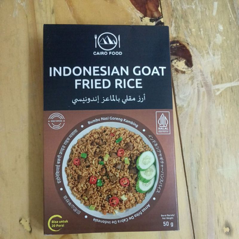

Bumbu nasi goreng kambing 50 gr