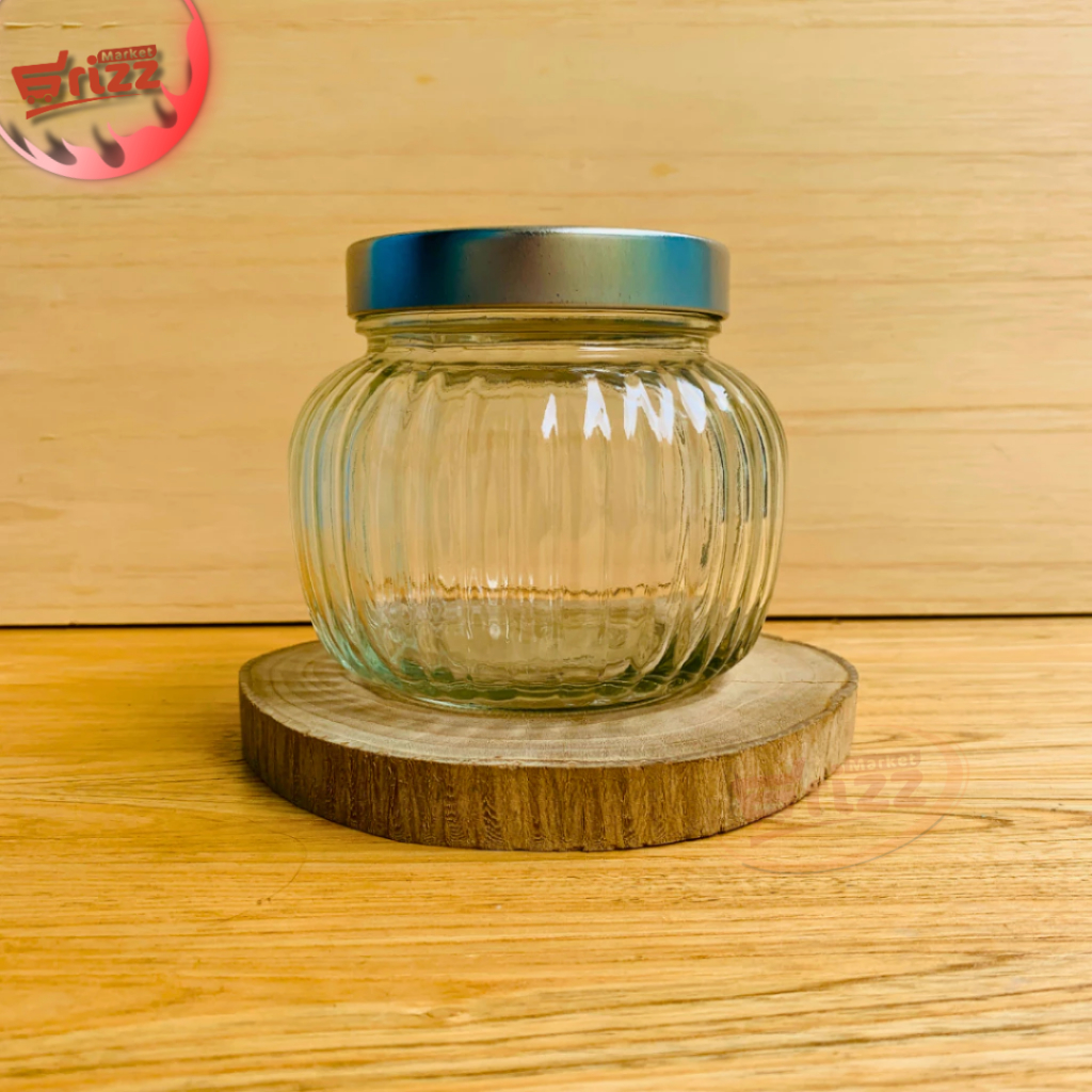 Toples Kue Kering 1 Liter Stoples Kaca Lebaran Nastar Beling TPF-5 dan TPF- 10 SL