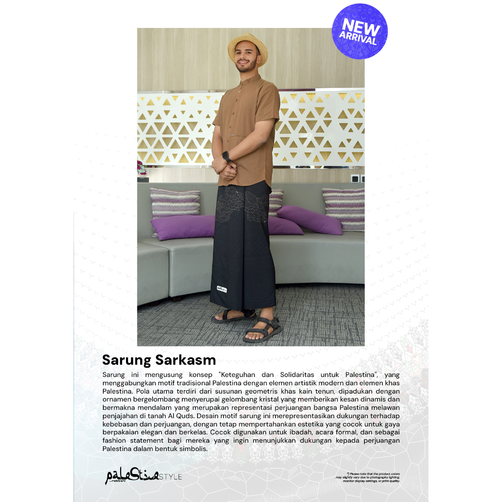 RABBANI_  SARUNG SARKASM / SARUNG RABBANI PALESTINA