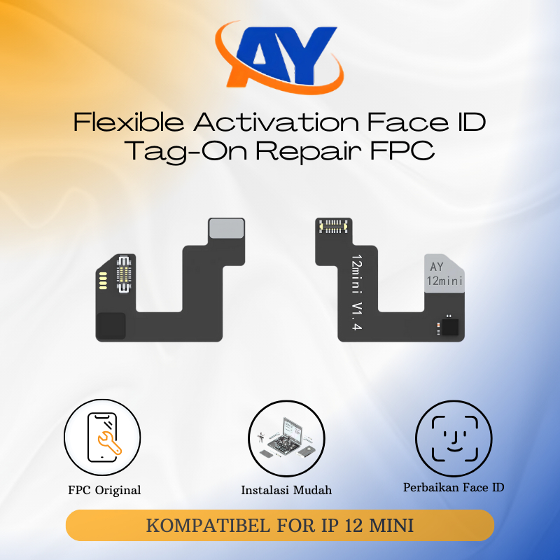 AY - Flexible Face ID TAG-ON Repair IP 12 Mini FPC Original