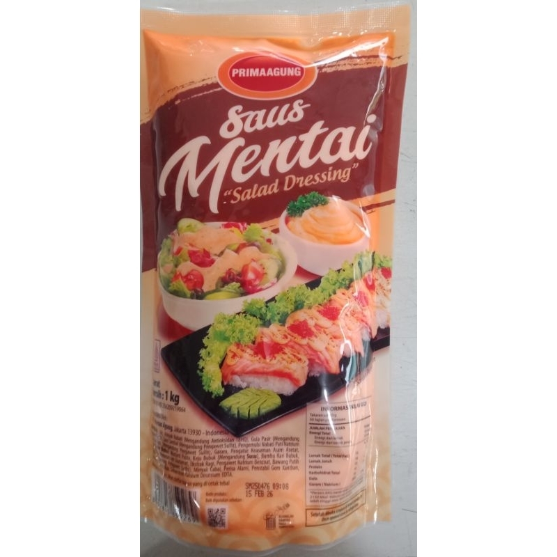 

Prima Agung Saus mentai 1kg