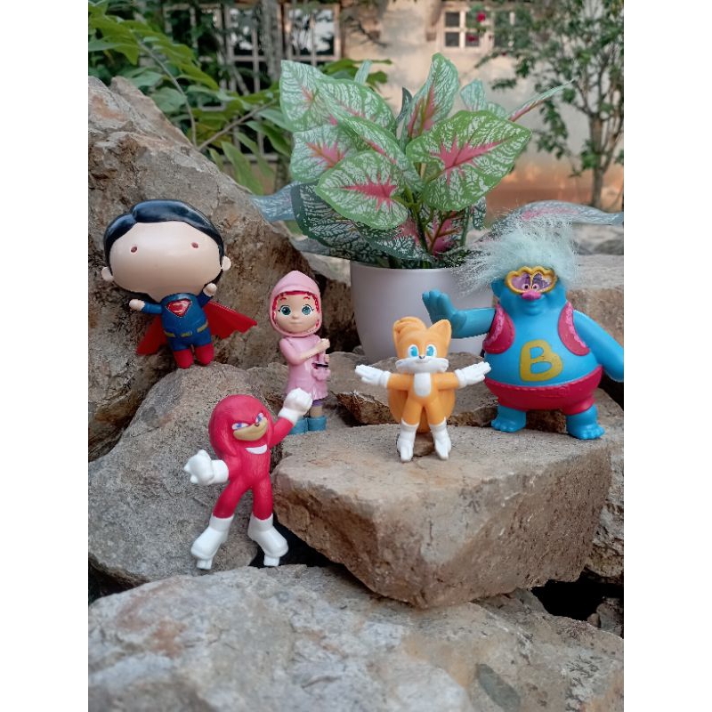 MAINAN MCD MAINAN FIGUR MCD EX BEKAS MCD 5 PCS