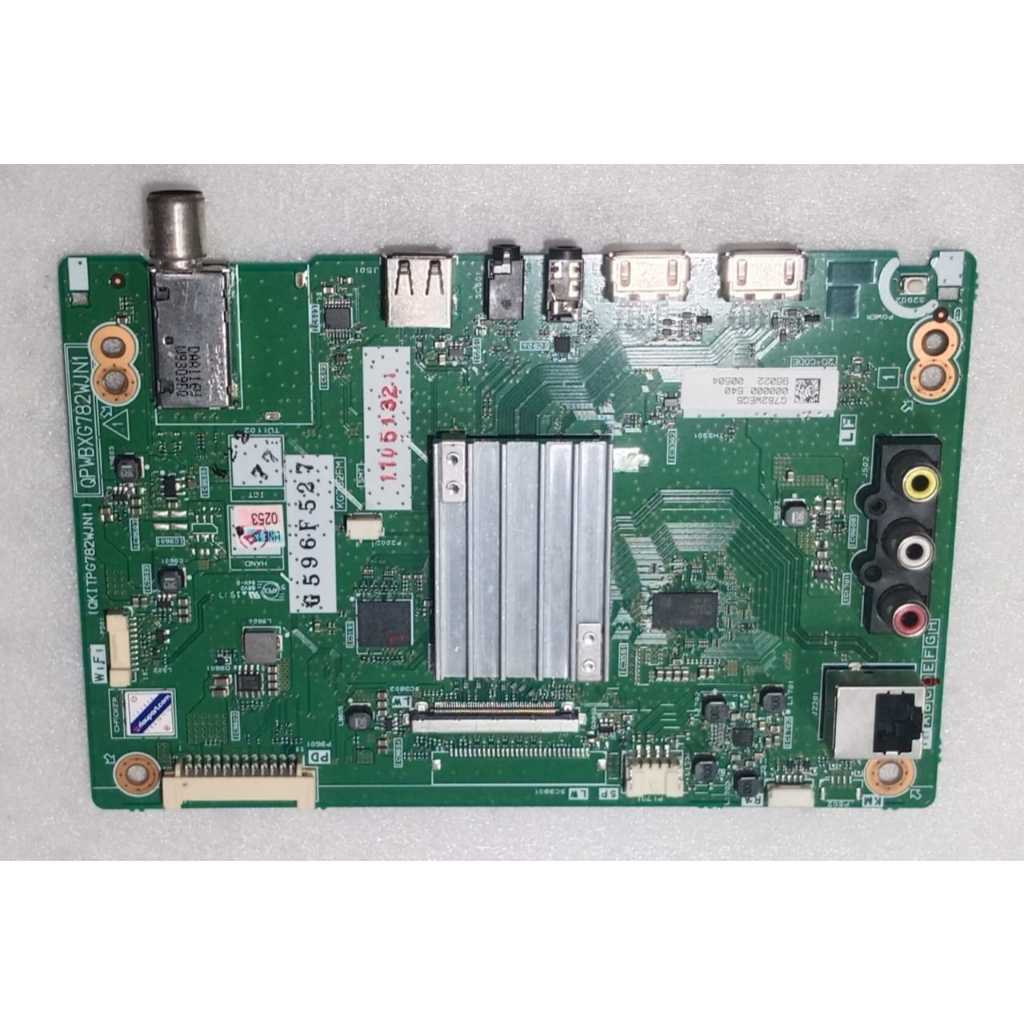 ORIGINAL MODUL PCB MAINBOARD MAIN UNIT MESIN LCD TV SHARP 2T-C40/50AE1I SERIES KODE  G665 PADA BOARD