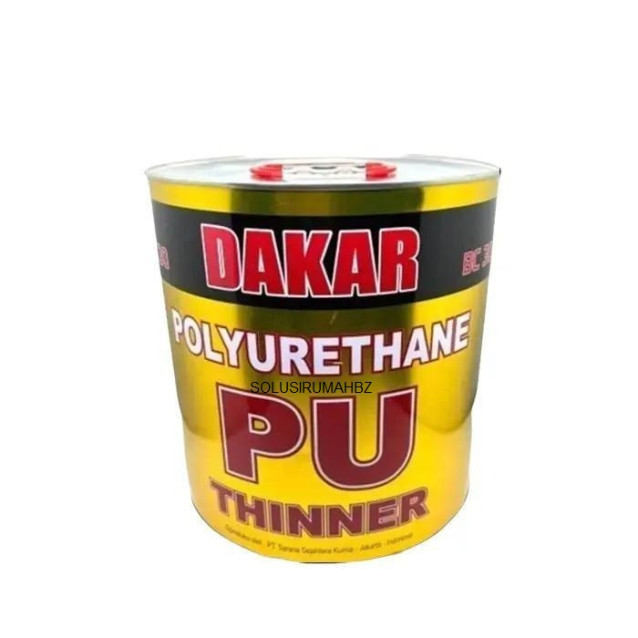 THINER PU DAKAR 1 LITER OR GALON KUNING THINNER Dakar PU Tiner Tinner High Gloss Spesial Cat Vernis