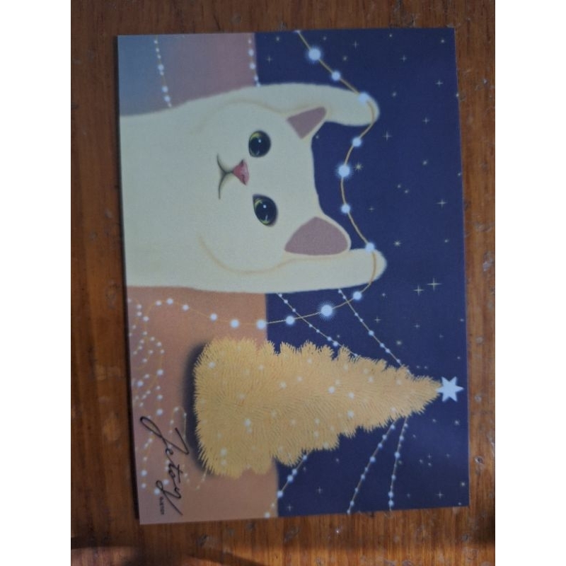 

kartu pos kucing jetoy/jetoy cat postcard