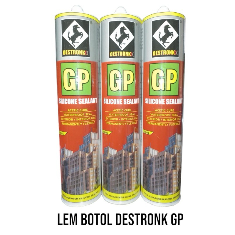 

Lem Botol Silicone Sealent Lem Kaca Asam Murah 300 ML