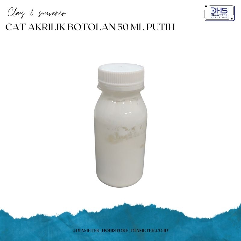 

CAT AKRILIK BOTOLAN 50 ML PUTIH