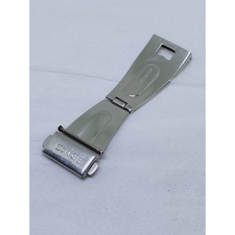 Seiko clasp buckle deployment fold over siku kunci pengait rantai jam tangan vintage seiko sports di