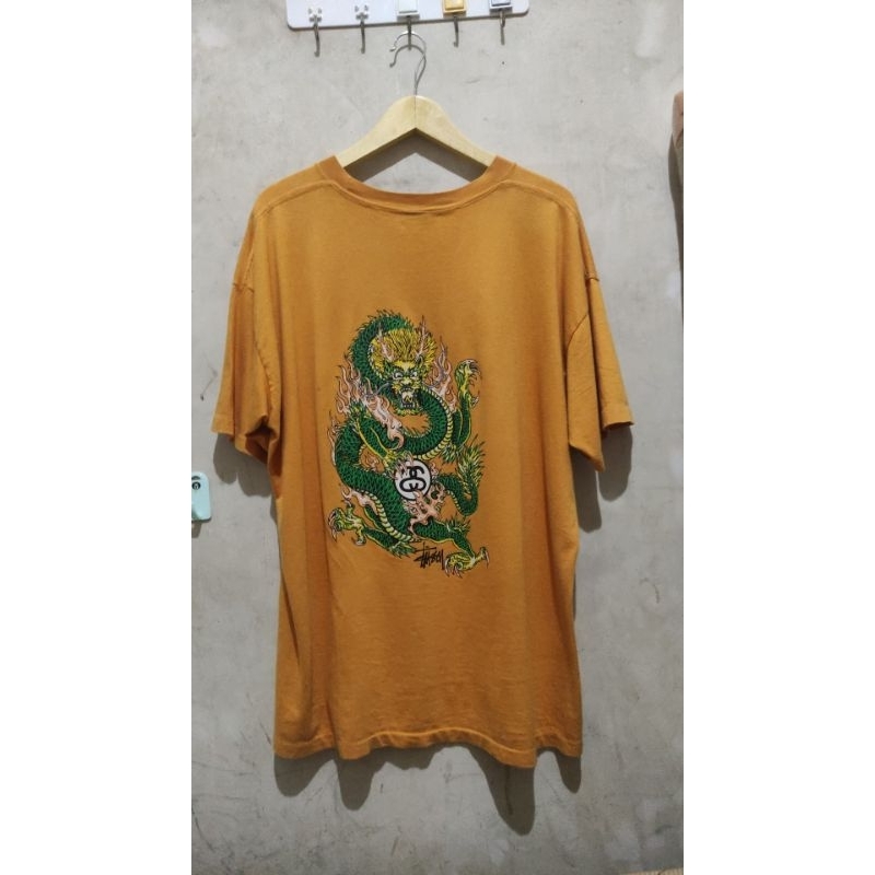 baju stussy tee dragon