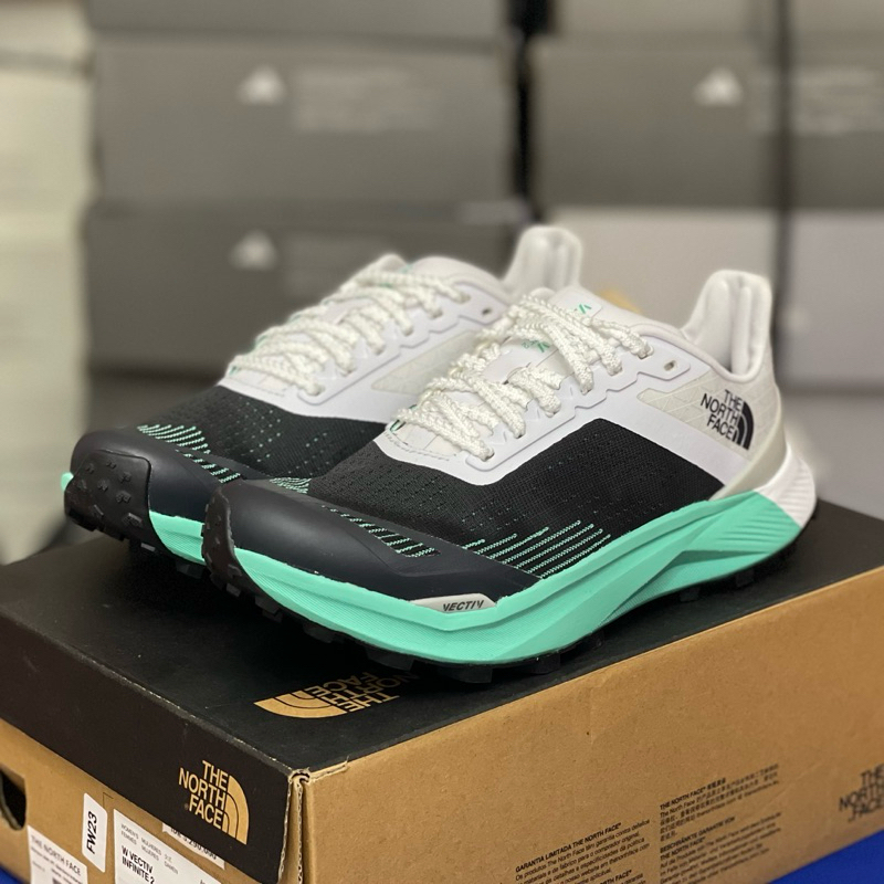 THE NORTH FACE Vectiv Infinite 2 - Asphalt Grey / TNF White | NF0A7W5NKN6 | 100% Original TNF Trail 