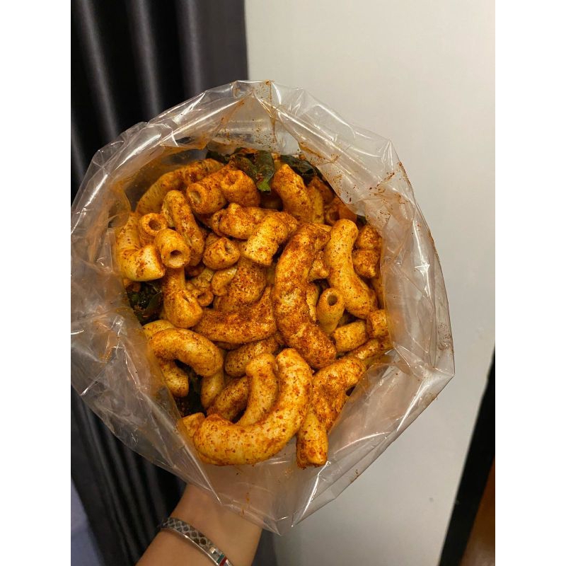 

Makaroni pedas daun jeruk 500gr