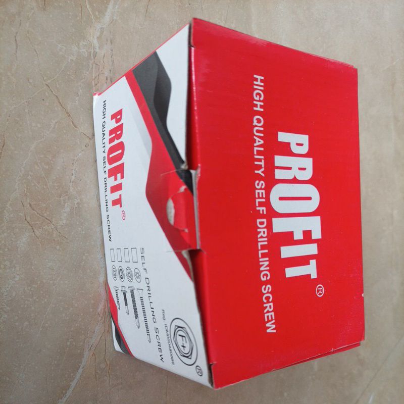 Baut Roofing Ecer 1 pcs Baut drilling galvalum baja ringan/ecer baut roofing galvalum baja ringan 1 