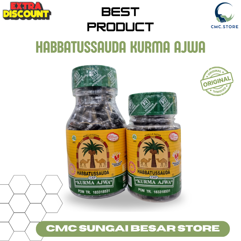 Habbatussauda Cap Kurma Ajwa