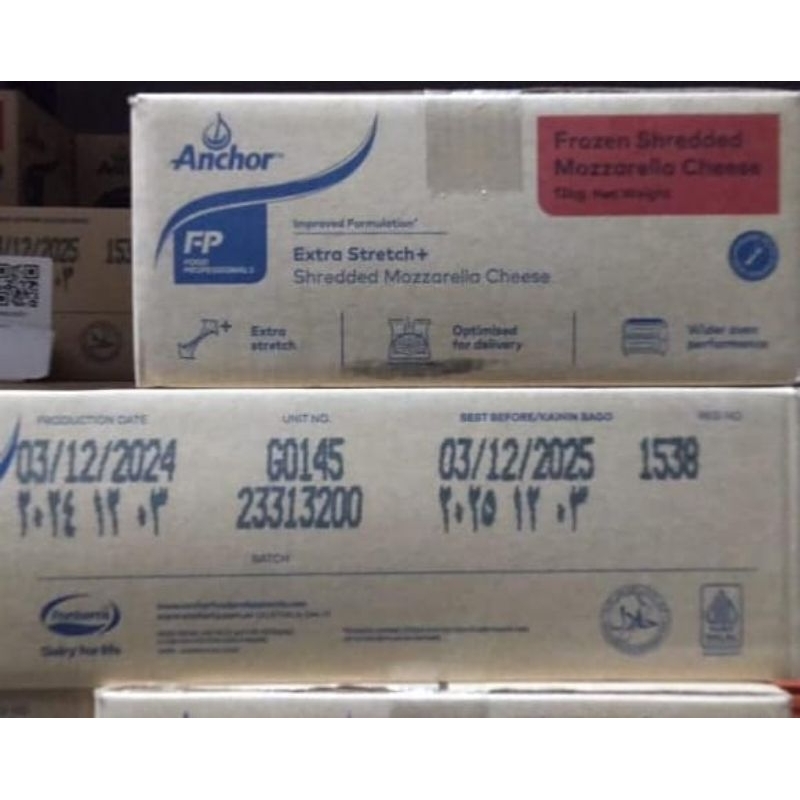 

Anchor Mozarella Parut REPACK/ 500gr