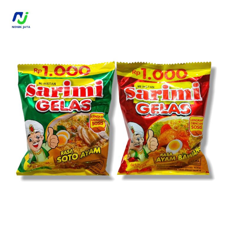 

Sarimi Gelas Mi Instan Renteng Isi 10 Pcs@30g - LENGKAP DENGAN SOSIS
