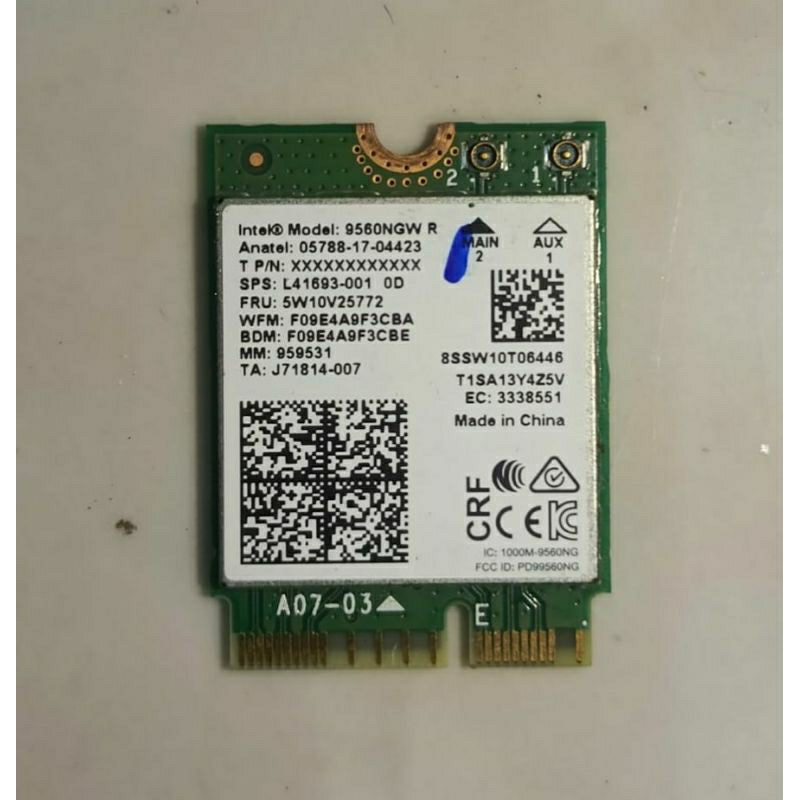 wifi card - wifi 5 - intel mediatek realtek dll